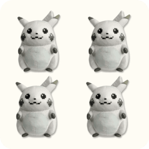Pikachu 1996 Plush 4PCS
